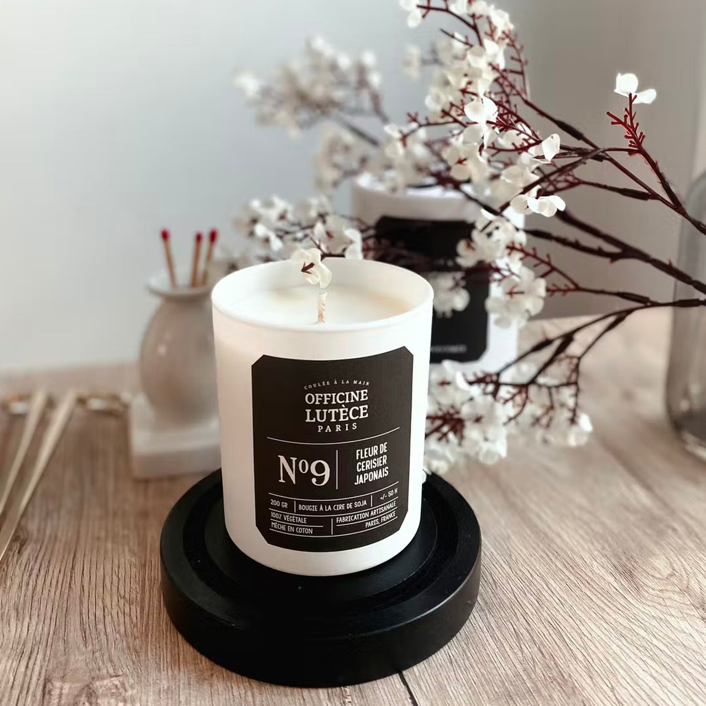 Bougie n°9 Fleur de cerisier